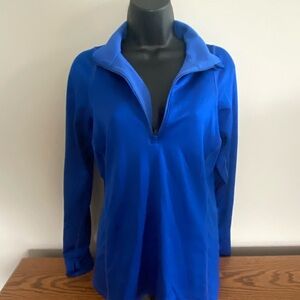 Asics Blue 1/4 Zip - Like New